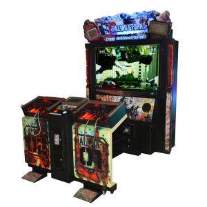 Quality Razing Storm Arcade Machine Simulator Gun Shooting 55 inches 3D Real Games wholesale