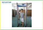 Anti - Interference Metal Detector Door Frame , Airport Metal Scanners