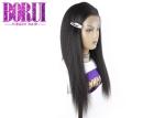Natural Color Full Lace Human Wigs Brazilian Kinky Yaki Straight Soft Smooth
