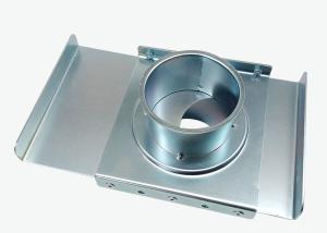 Quality Galvanized Sheet Manual Sliding Damper 100mm Stainless Steel Blast Gate wholesale