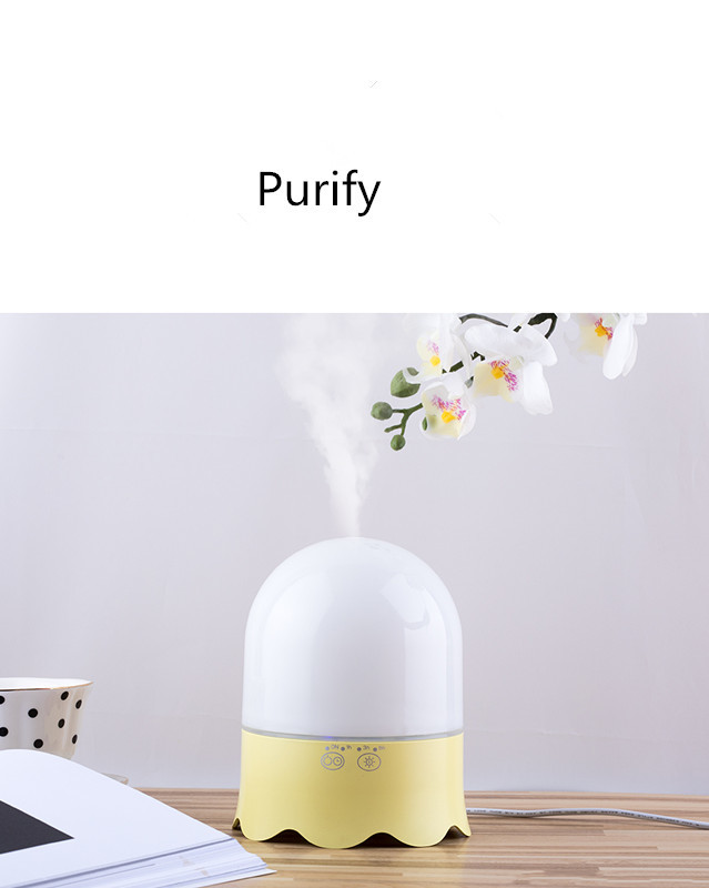 Ultrasonic Portable Aroma Diffuser Humidifier Wood Aroma Diffuser Humidifier For Children Gifts