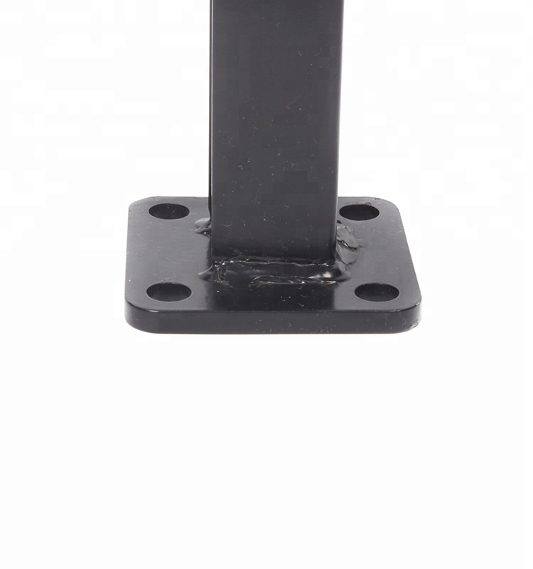 Nonstandard Hot Dipped Galvanized Metal Welding Fencing Steel Fence Post Support Base
