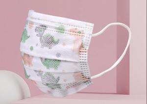 Quality Fluid Repellent Child Surgical Mask , Kid Safe Facial Masks Health Protective wholesale