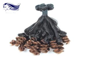 Quality Real Aunty Fumi curly hair Ombre Color for short hair 1B / 27 wholesale