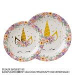 Hot Stamping Unicorn Themed Children'S Birthday Suit Party Supplies Creative