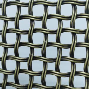Quality Customizable Cabinat Mesh Decorative Wire Grilles 52% Open Area wholesale