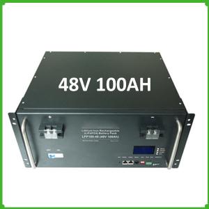 Quality Telecom base Smart UPS battery lifePO4 battery pack 48V 100Ah with 485/232 wholesale