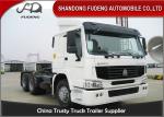 EURO II 6 * 4 Sino Howo Tractor Head Trucks 10 Wheeler One Sleeper 371HP