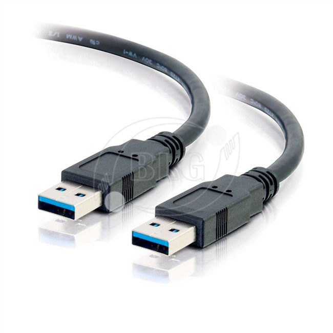 USB 3.0 Type A Computer Cable Extensions / Black USB Extension Cable