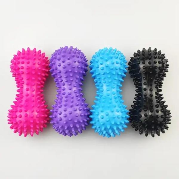 Peanut Shape Relieve Body Stress PVC Resistant Foot Spiky muscle Massager Point