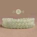 Fashion Jewelry Natural Healing Crystal Green Jade 10mm Bracelets Beaded
