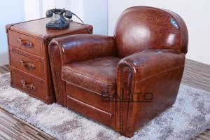 Quality classical British old style leather arm chair,#2038 wholesale