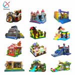 Supplier Inflatable Combos Happy Easter Candy Theme Inflatable Bouncy House