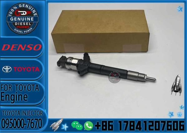 Genuine Brand New Common Rail Injector 095000-7670 23670-09180 23670-09240 23670