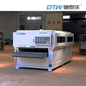 Quality DTW 1300mm Width 8 Stations DT1300-8SY Brush Sanding Machine Brush Sander Automatic Wood Sanding Machine Manufacturer wholesale