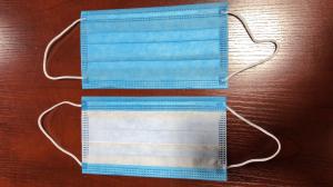 Quality 3 ply disposable face mask anti virous white color wholesale