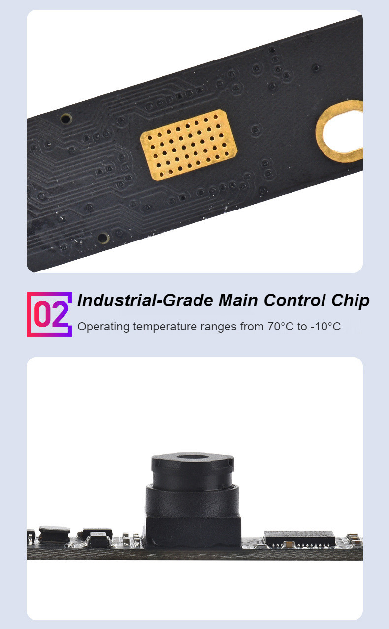 HK2M-H190 High Definition Industrial Laptop Lens Module All-in-One Camera Module Regular work: 0.5W