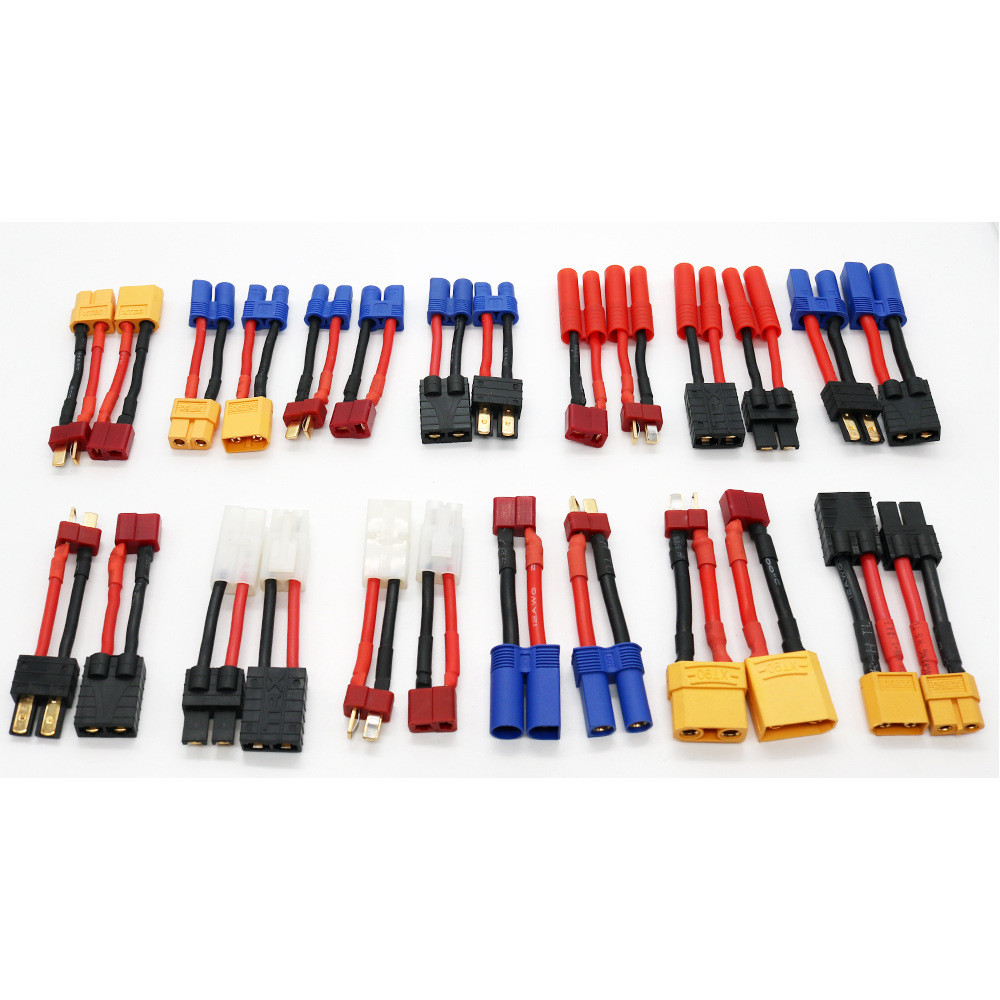 XT30 XT60 XT90 Male Female Connector Cable For Lithium Battery