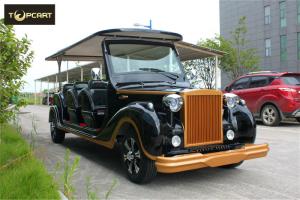 Quality Leather Seats Classic Golf Carts Tilt Steering Wheel Column With Polished Billet Rims wholesale