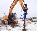 Dopro Excavator Earth Auger For Earth / Water Working ISO CE Approved