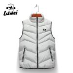 Winter Classic Plus Size Top Clothes Zipper Thick Utility Sleeveless Warm Cotton