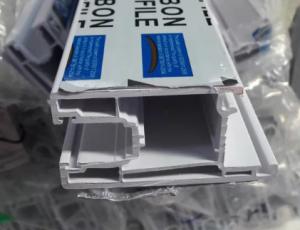 Quality Milk White UPVC 70 Micron Extrusion Profile Protection Tape wholesale