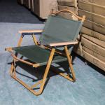 Outdoor Fully Padded Camping Chair Heavy Duty Quad Fold Chair Arm Chair Support
