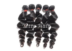 Quality Long-Lasting Real Virgin Brazilian Loose Wave Hair For Black Women wholesale