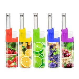 Quality Electronic ISO22702 Certification Fruit Label Steel Kitchen Lighter for Gourmet Chefs wholesale