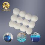 Washable Wastewater Filter Media / Swimming Pool Filter Balls Fiber Back Filler
