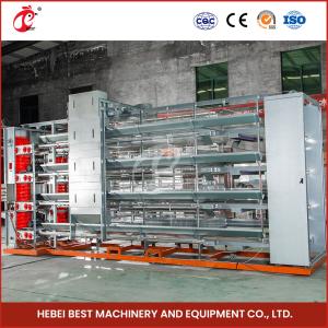 Quality H Type 25 Years Lifespan Hot Dip Galvanized Automatic Layer Cage System Iris wholesale