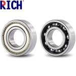 Chrome Steel Bearings Used In Gearbox , 6204 ZZ 2RS Frictionless Ball Bearings