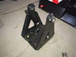 Heavy Duty Snow Blade With Skid Steer Quick Hitch ; Snow Pusher