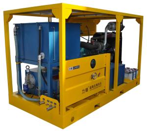 Quality 132kw Diesel Pressure Washer 1000bar Industrial Water Blasting Machine wholesale