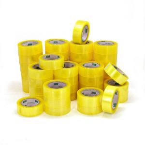 Quality Transparent Yellow BOPP Adhesive Tape for Packing wholesale