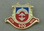 Military Imitation Hard Enamel Lapel Pin Brass Stamped Gold Plating