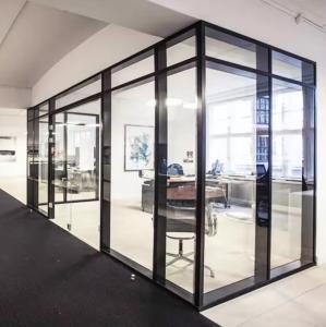 Quality Hospital Glass Partition Wall Corrosion Resistant Soundproof Office Partitions wholesale