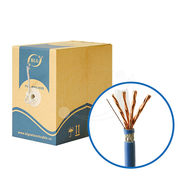 SSTP Fastest Ethernet Cable Cat 7 / Lan Cable Category 7 1 Gigabit 10 Gigabit