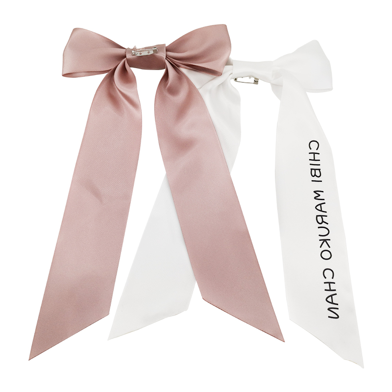 2020 New Fashion Best seller Hair Bands Ponytail Holder Accessories for Women Children BOW-TIE with ribbon