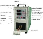 25A High Frequency Induction Heater 25kw Induction Heating Equipment For All