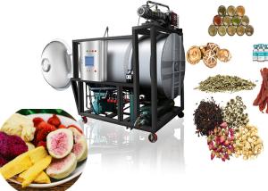 Quality Vacuum Lyophilzer Freeze Dryer -45C-80C Cold Trap 100kg/Batch wholesale