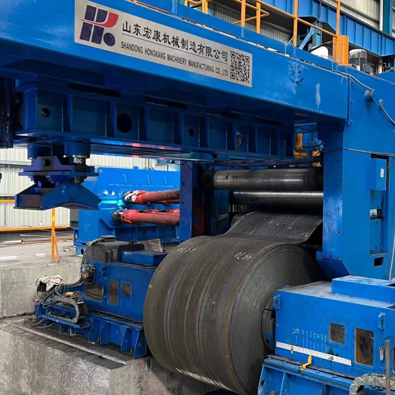 1000 14000 mm Cutting Width Uncoiling Leveling Shearing and Stacking Production Line