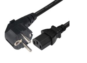 Quality Laptop 2 Prong VDE Power Cord 6A 250V 6ft Length IEC C5 Female End wholesale