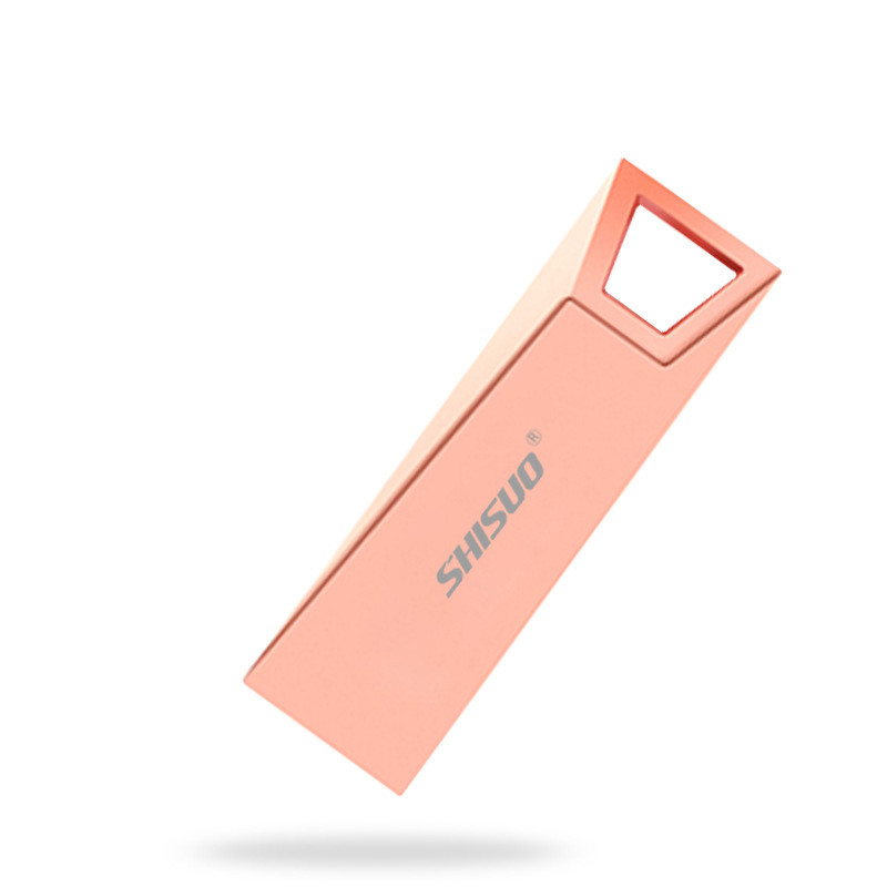 Promotional Metal water proof USB flash disk 10.0 cm * 8.0 cm * 2.0 cm Metal logo customized