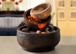 Three Cups Handicraft Indoor Tabletop Fountains