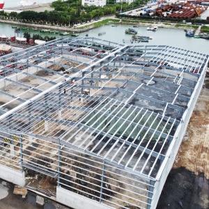 Quality Light Steel Structure Building Warehouse , Industrial Steel Fabricated Building wholesale