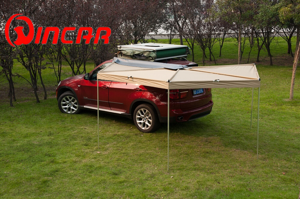 1.4m width 4x4 Waterproof polyester and ripstop canvas roof top tent from Ningbo Wincar