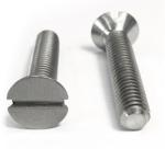 Slotted Countersunk Head Screws Titanium M2 - M10 Stainless Steel DIN963