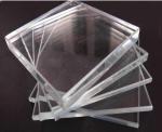 Ultra Clear Low Iron Tempered Glass Floats Surface For Furniture