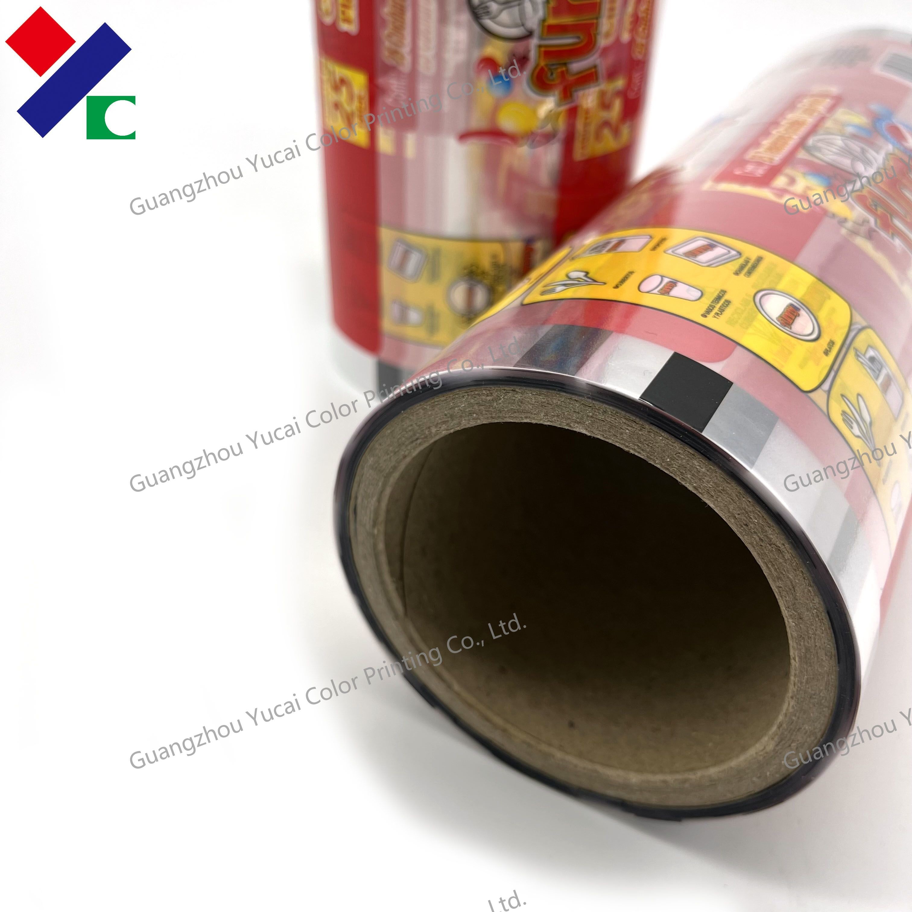 Forks Clear Plastic Packaging Film Roll BOPP CPP 200 Micron Thickness